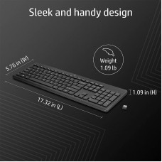Клавіатура бездротова HP 230 WL Black (3L1E7AA)