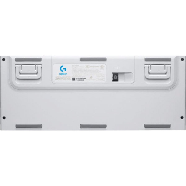 Клавiатура бездротова Logitech G915 Gaming TKL Tenkeyless LightSpeed Wireless RGB Mechanical White (920-009664)
