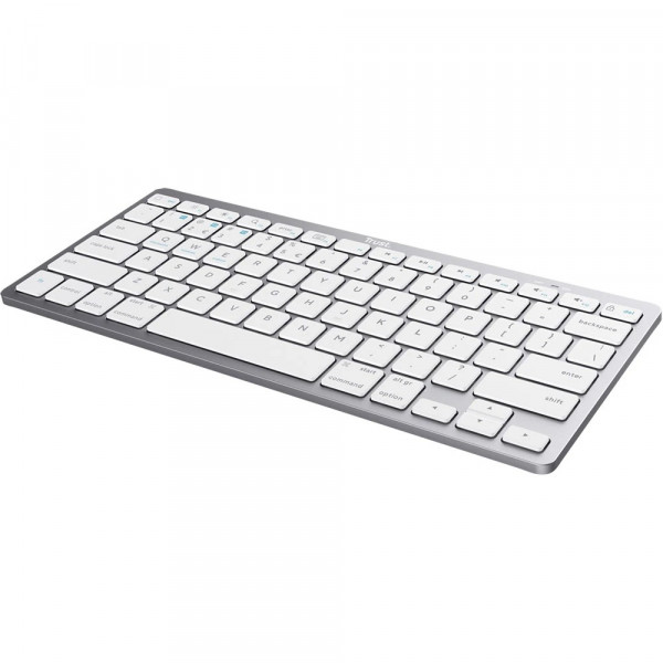 Клавіатура бездротова Trust Bluetooth Basics White (25486)