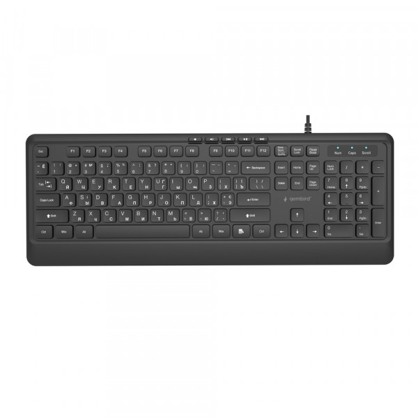 Клавіатура Gembird KB-MCH-05-CYRL Black