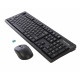 Комплект (клавіатура, миша) бездротовий A4Tech FG1200 Black