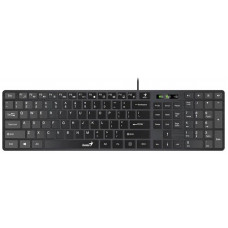 Комплект (клавіатура, миша) Genius C-126 SlimStar Black Ukr (31330007407)