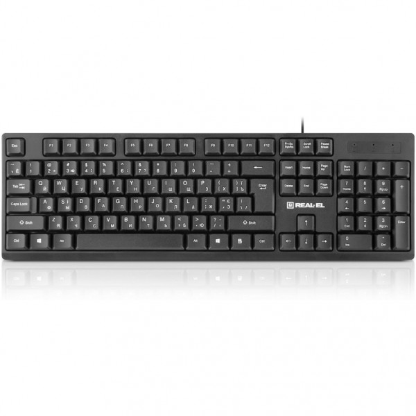 Комплект (клавіатура, миша) REAL-EL Kit-507 Black