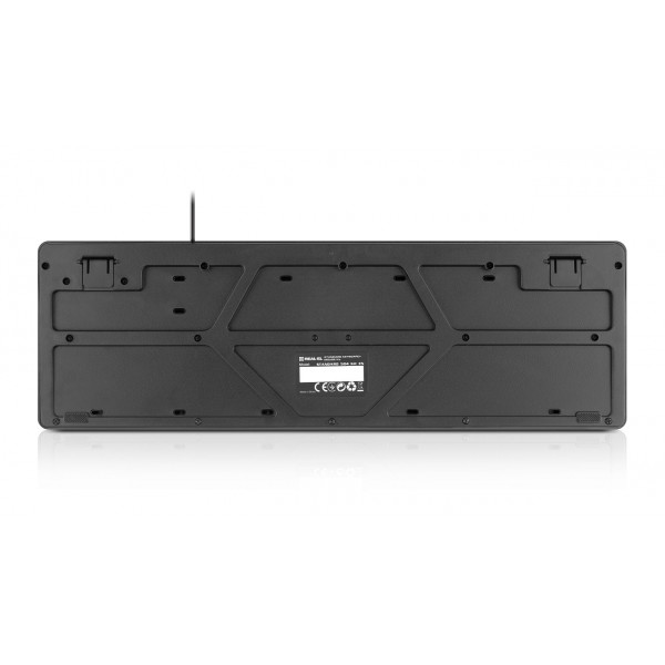 Комплект (клавіатура, миша) REAL-EL Standard 504 Kit Black (EL123100037)