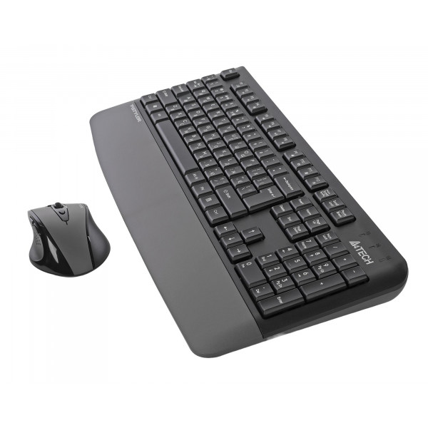 Комплект (клавіатура, мишка) бездротовий A4Tech Fstyler FG2500S Plus Grey