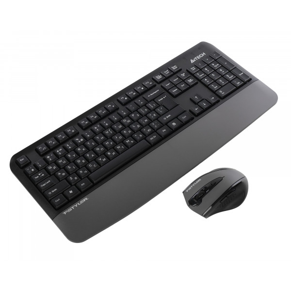 Комплект (клавіатура, мишка) бездротовий A4Tech Fstyler FG2500S Plus Grey