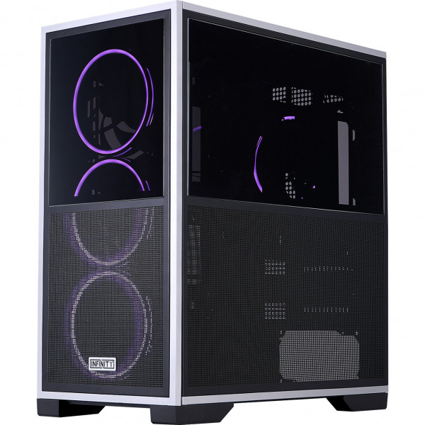 Корпус 1stPlayer IF8-BK-4FO7-14 Black