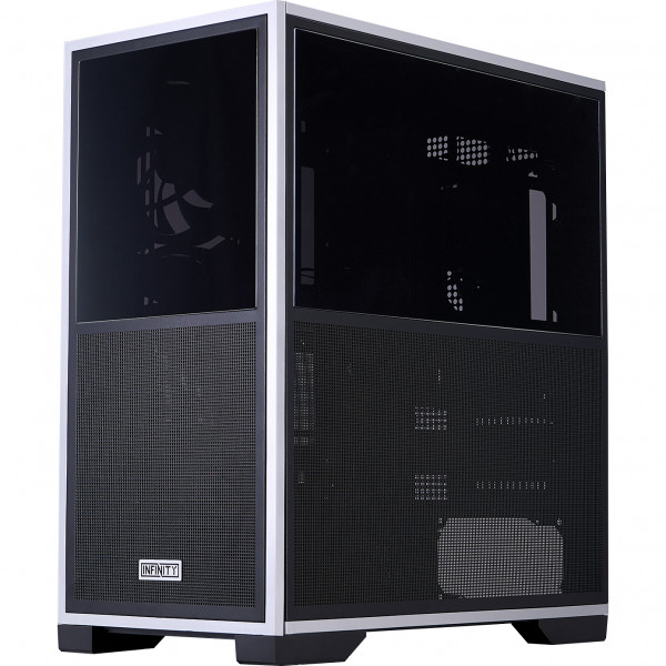 Корпус 1stPlayer IF8-BK-4FO7-14 Black