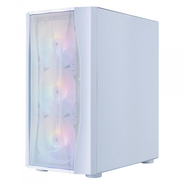 Корпус 1stPlayer X3-M-WH-4F1-W White без БЖ