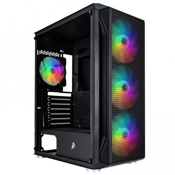 Корпус 1stPlayer X5-BK-4F1 Black 750W (X5-BK-4F1-PS-750FK-EU)