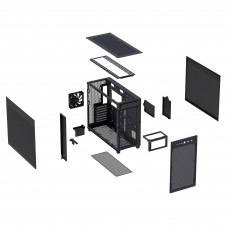 Корпус Asus Prime AP303 Mesh Black (90DC00V0-B39000)