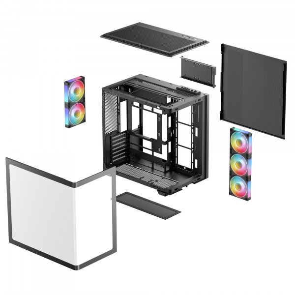 Корпус DeepCool CG590U 5F Black (R-CG590U-BKAGA5-G)