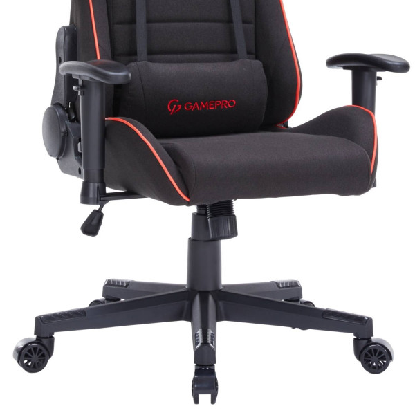Крісло для геймерів GamePro GC575FB Black/Red