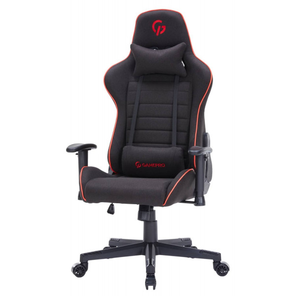 Крісло для геймерів GamePro GC575FB Black/Red