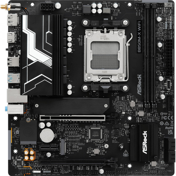 Материнська плата ASRock B850M-X WiFi R2.0 Socket AM5