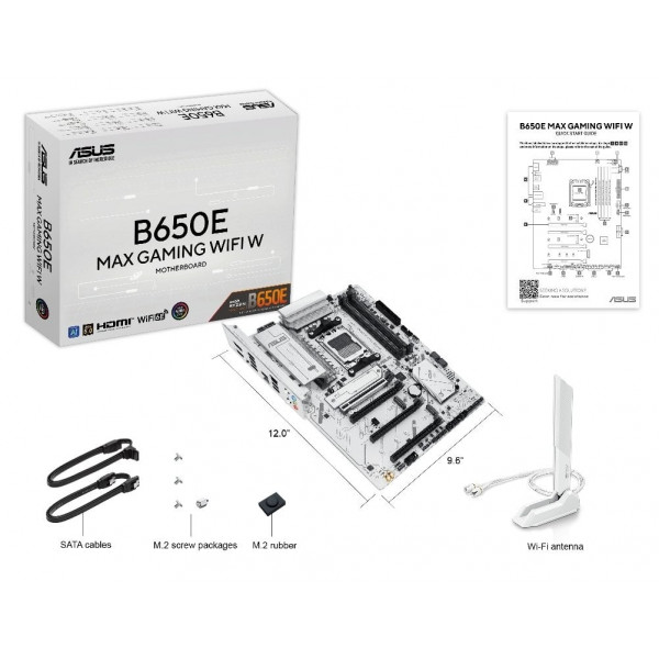Материнська плата Asus B650E MAX Gaming WiFi W Socket AM5