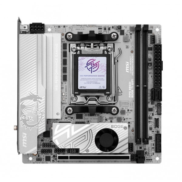 Материнська плата MSI MPG B850I Edge Ti WiFi Socket AM5
