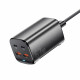 Мережевий зарядний пристрій Essager Collection 67W GaN (2xUSB-A, 2xUSB-C) Black (ECT2AC-JYB0G-Z)