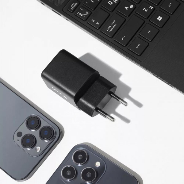 Мережевий зарядний пристрій Proove Pocket GaN 30W Black (WCPG30110001)