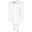 Мережевий зарядний пристрій Proove Pocket GaN Max (2xUSB-C, 1USB) 100W White (WCPG10012202)