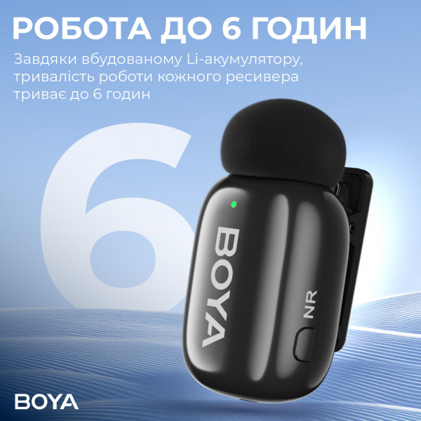 Мікрофон BOYA mini-16 Type-C Black