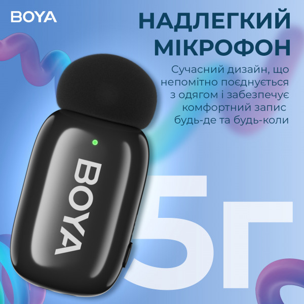 Мікрофон BOYA mini-16 Type-C Black