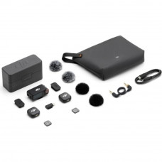 Мікрофонна радіосистема DJI Mic 3 (2 TX + 1 RX + Charging Case) (CP.RN.00000480.01)