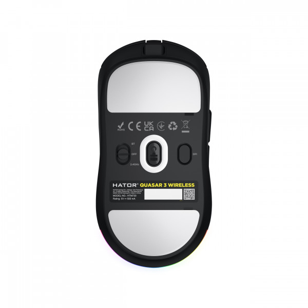 Миша бездротова Hator Quasar 3 Wireless Black (HTM730)