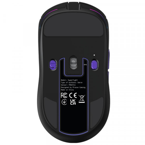 Миша Proove Gaming Superfight Wired Black/Purple (GMSW00102001)