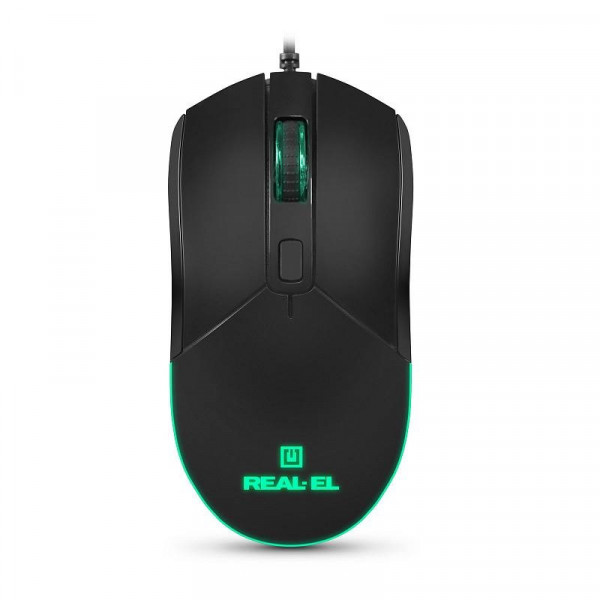 Миша REAL-EL RM-515 Black