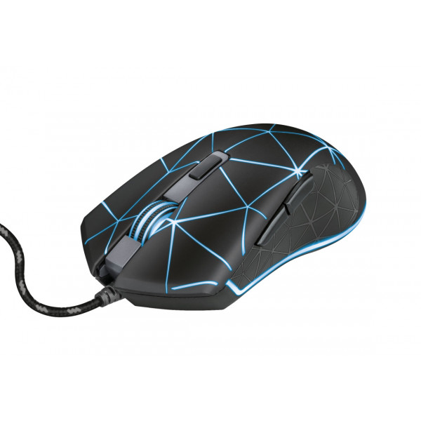 Миша Trust GXT 133 Locx Illuminated Gaming Black (22988)