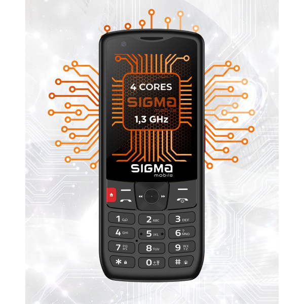 Мобiльний тачскрін-телефон Sigma mobile X-style S3501 Dual Sim Black (4827798345511)