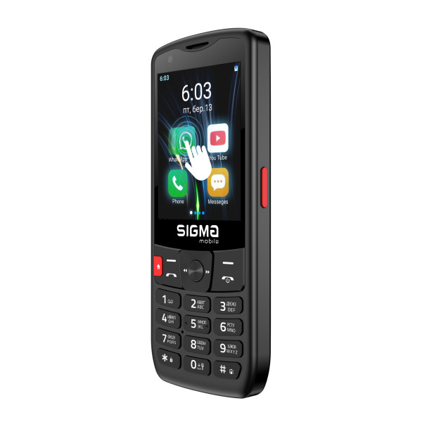 Мобiльний тачскрін-телефон Sigma mobile X-style S3501 Dual Sim Black (4827798345511)
