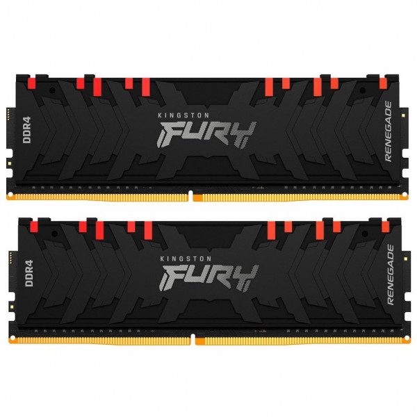 Модуль пам`яті DDR4 2x8GB/4000 Kingston Fury Renegade RGB (KF440C19RB2AK2/16)