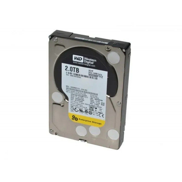 Накопичувач HDD 3.5" SAS 2.0TB WD 7200rpm 64MB (WD2000FYYZ)