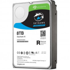 Накопичувач HDD SATA 8.0TB Seagate SkyHawk AI Surveillance 7200rpm 256MB (ST8000VE000)