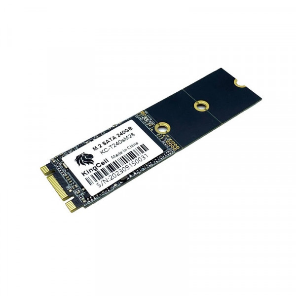Накопичувач SSD 240GB KingCell M.2 2242 SATA III 3D NAND TLC (KC-T240sM28-M)