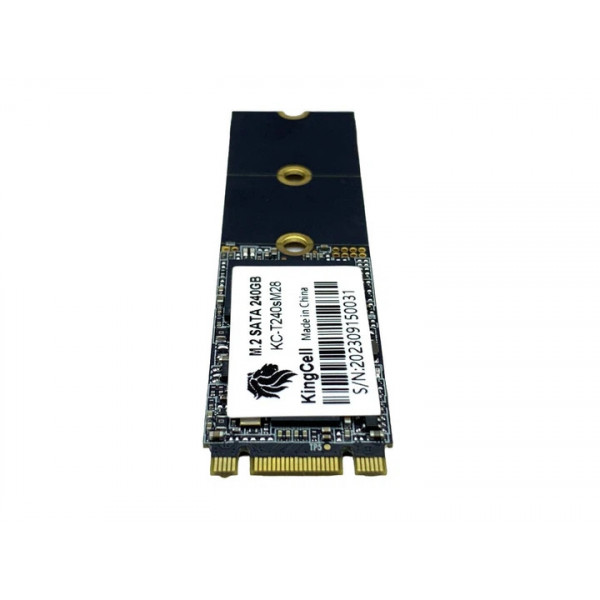 Накопичувач SSD 240GB KingCell M.2 2242 SATA III 3D NAND TLC (KC-T240sM28-M)