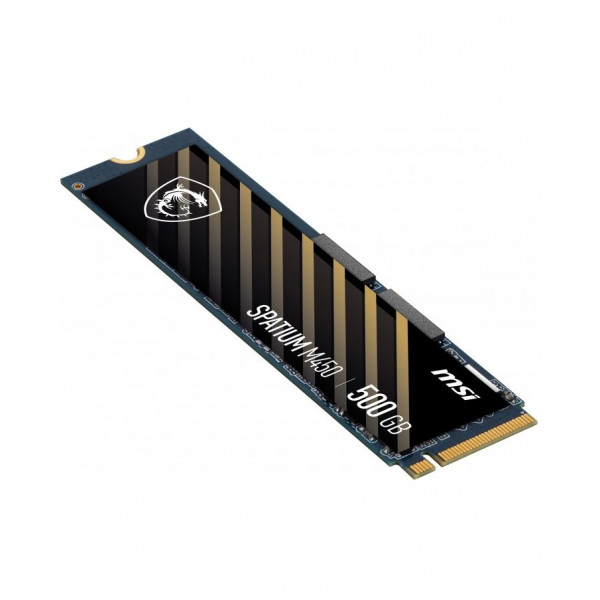 Накопичувач SSD 500GB MSI Spatium M450 V1 M.2 2280 PCIe 4.0 x4 NVMe 3D NAND TLC (S78-440K380-P83)
