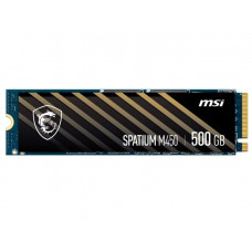 Накопичувач SSD 500GB MSI Spatium M450 V1 M.2 2280 PCIe 4.0 x4 NVMe 3D NAND TLC (S78-440K380-P83)