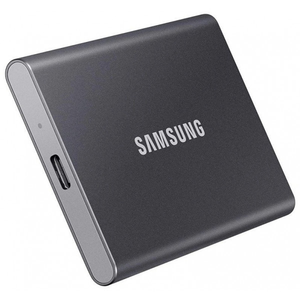 Накопичувач зовнішній SSD 2.5" USB 1.0TB Samsung T7 Titan Gray (MU-PC1T0T/WW)