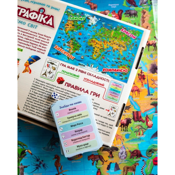 Настільна гра Географіка