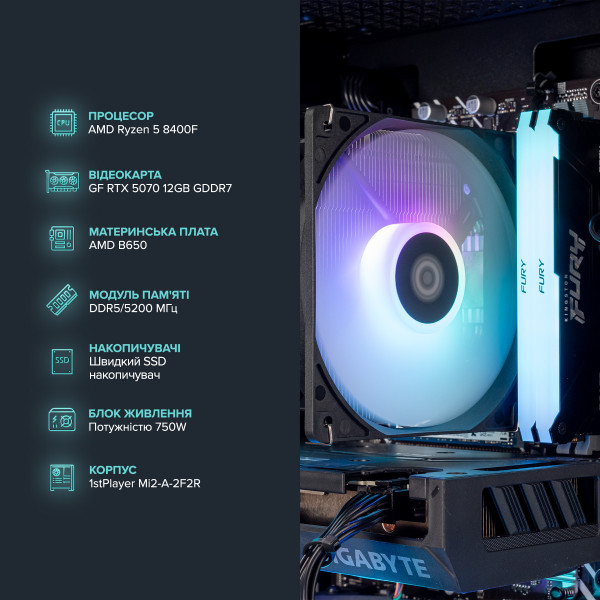 Персональний комп`ютер ASGARD Eir (A84F.32.S10.57.10195)