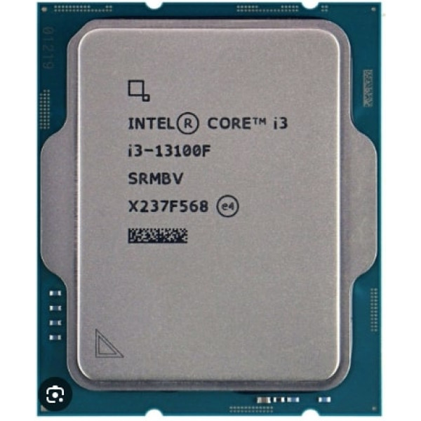 Процесор Intel Core i3 13100F 3.4GHz (12MB, Raptor Lake, 60W, S1700) Tray (CM8071505092203)