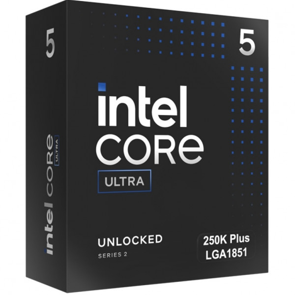 Процесор Intel Core Ultra 5 250KF Plus 3.3GHz (30MB, Arrow Lake, 125W, S1851) Box (BX80768250KF)