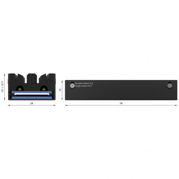 Радіатор охолодження для SSD be quiet! MC1 Pro (BZ003)