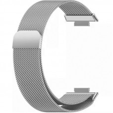 Ремінець BeCover Milanese Style для Xiaomi Amazfit Bip (20mm) Lite/Bip S Lite/GTR 42mm/GTS/TicWatch S2/TicWatch E/GTS 3/GTS 2 mini Silver (707683)