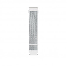 Ремінець BeCover Nylon Style для Xiaomi Amazfit Bip/Bip Lite/Bip S Lite/GTR 42mm/GTS/TicWatch S2/TicWatch E White (705830)