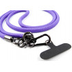 Ремінець для смартфона Dengos CrossBody Rope Purple (NTK-CRB-01)