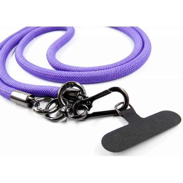 Ремінець для смартфона Dengos CrossBody Rope Purple (NTK-CRB-01)